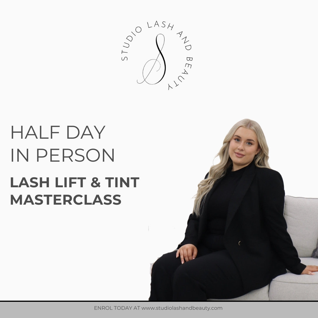 In person Lash Lift and Tint Masterclass