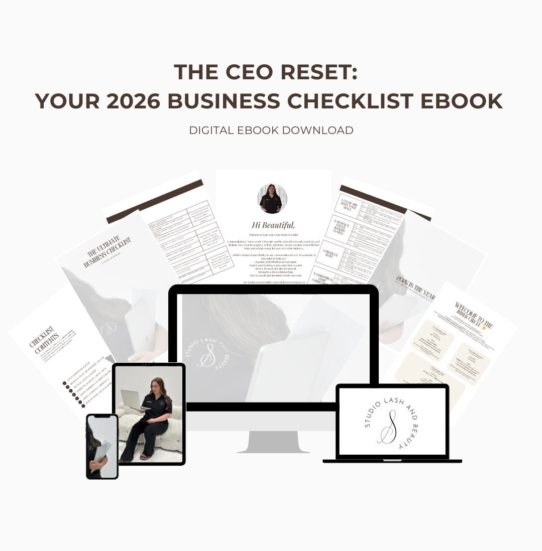 The CEO Reset: Your 2026 Business Checklist (Digital EBOOK PDF)