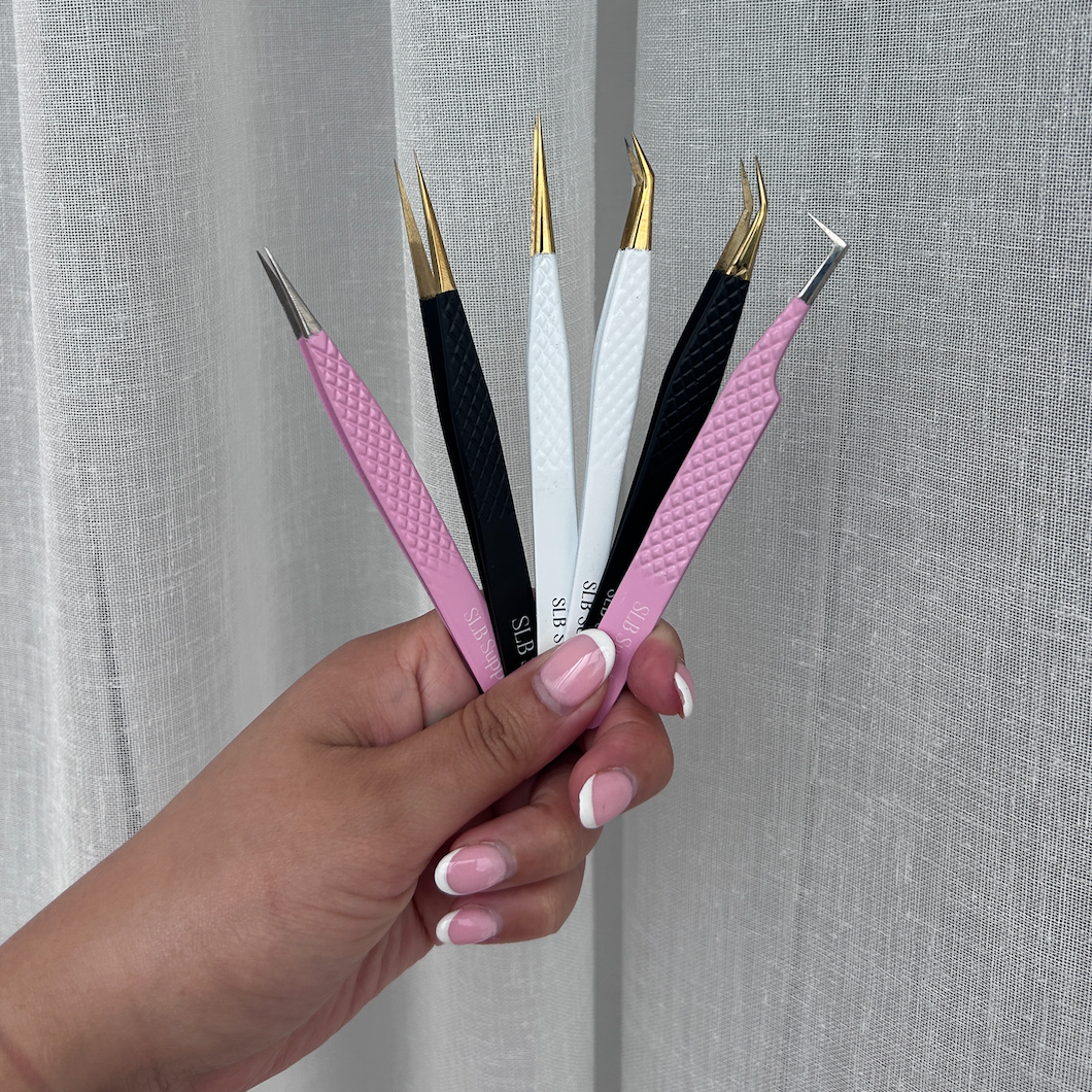 6 Piece Tweezer Bundle